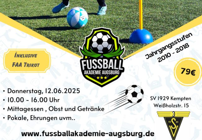 Tages-Camp bei SV 1929 Kempten