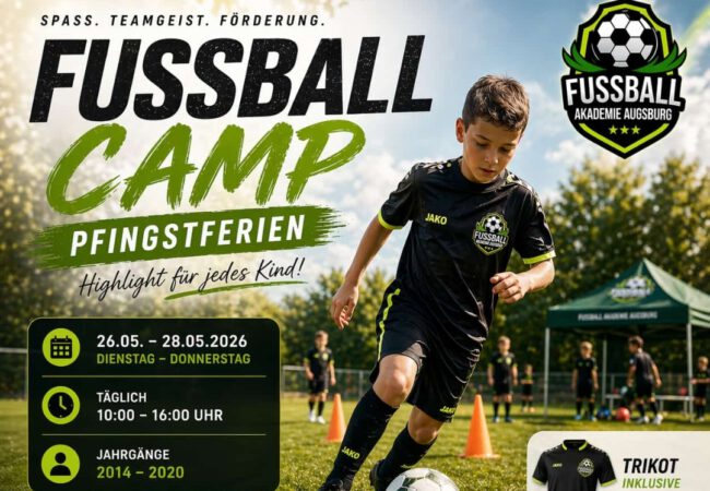 Fussball-Camps in den Pfingsteferien